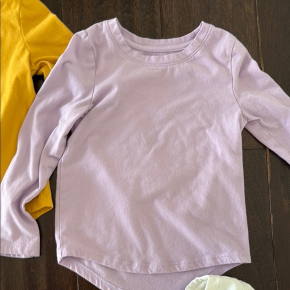 Bundle of Cat and Jack Toddler Girls Vibrant Long Sleeve Kids Shirt Collection - Picture 6 of 6